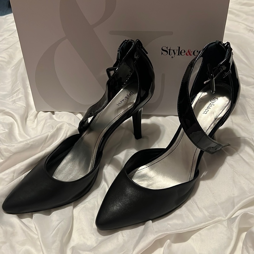 Black Style&co heels